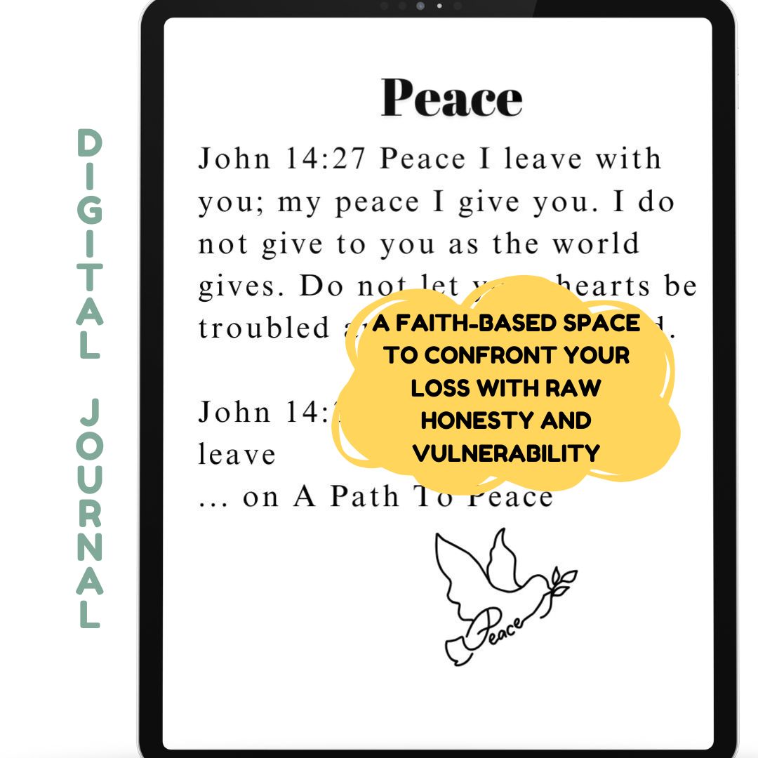 Memory Box Gift Set Grief & Loss Digital Journal, A Path To Peace