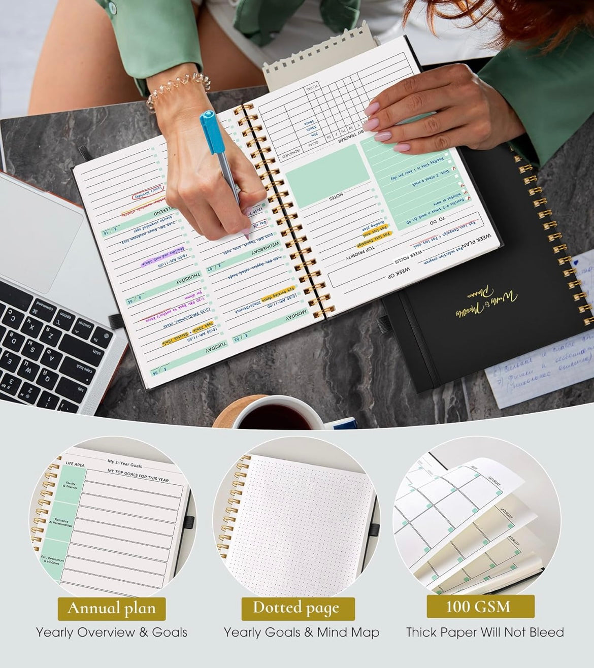 Undated Jewel Planner