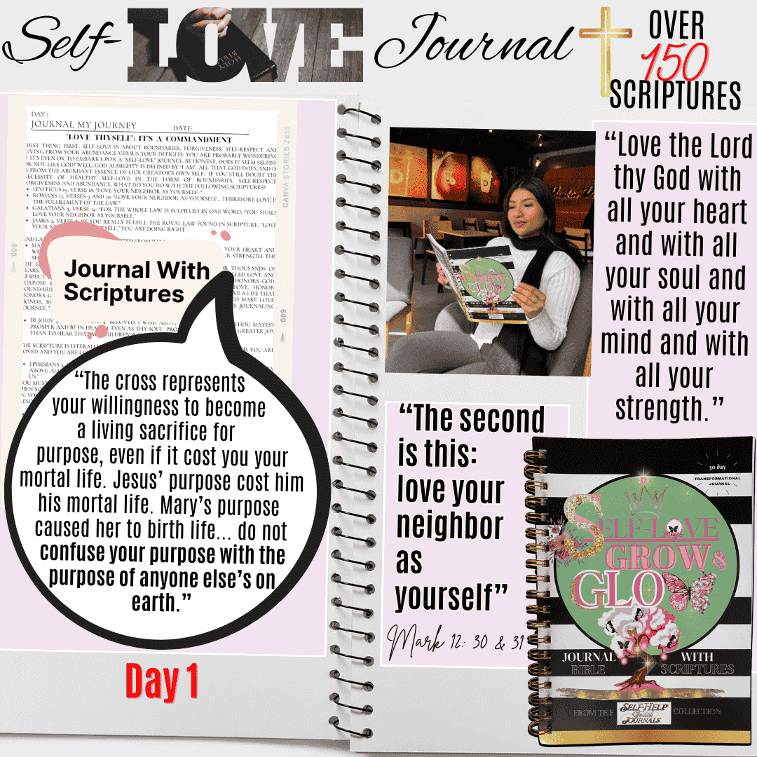 3 For $30 Self-Love Scripture Journal Bundle with Planner & Notebook