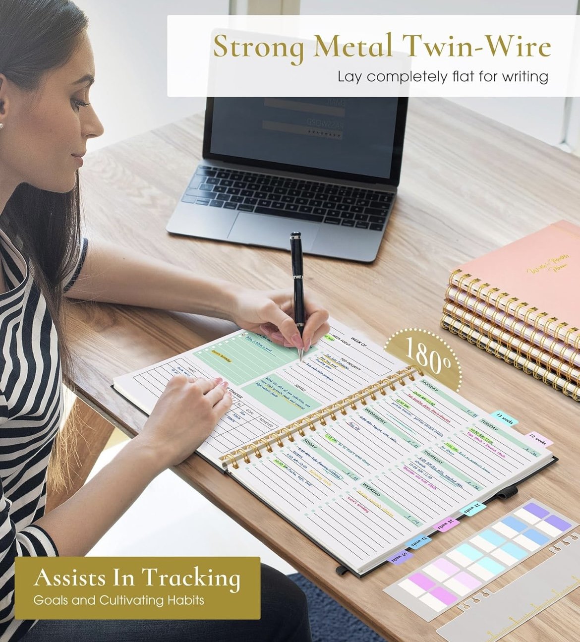 3 For $30 Self-Love Scripture Journal Bundle with Planner & Notebook