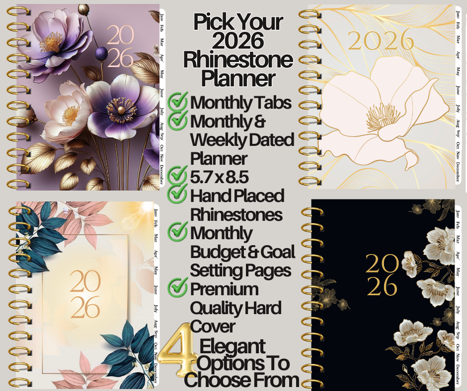 Self-Help Journal Bundle: Planner, Notebook & Journal