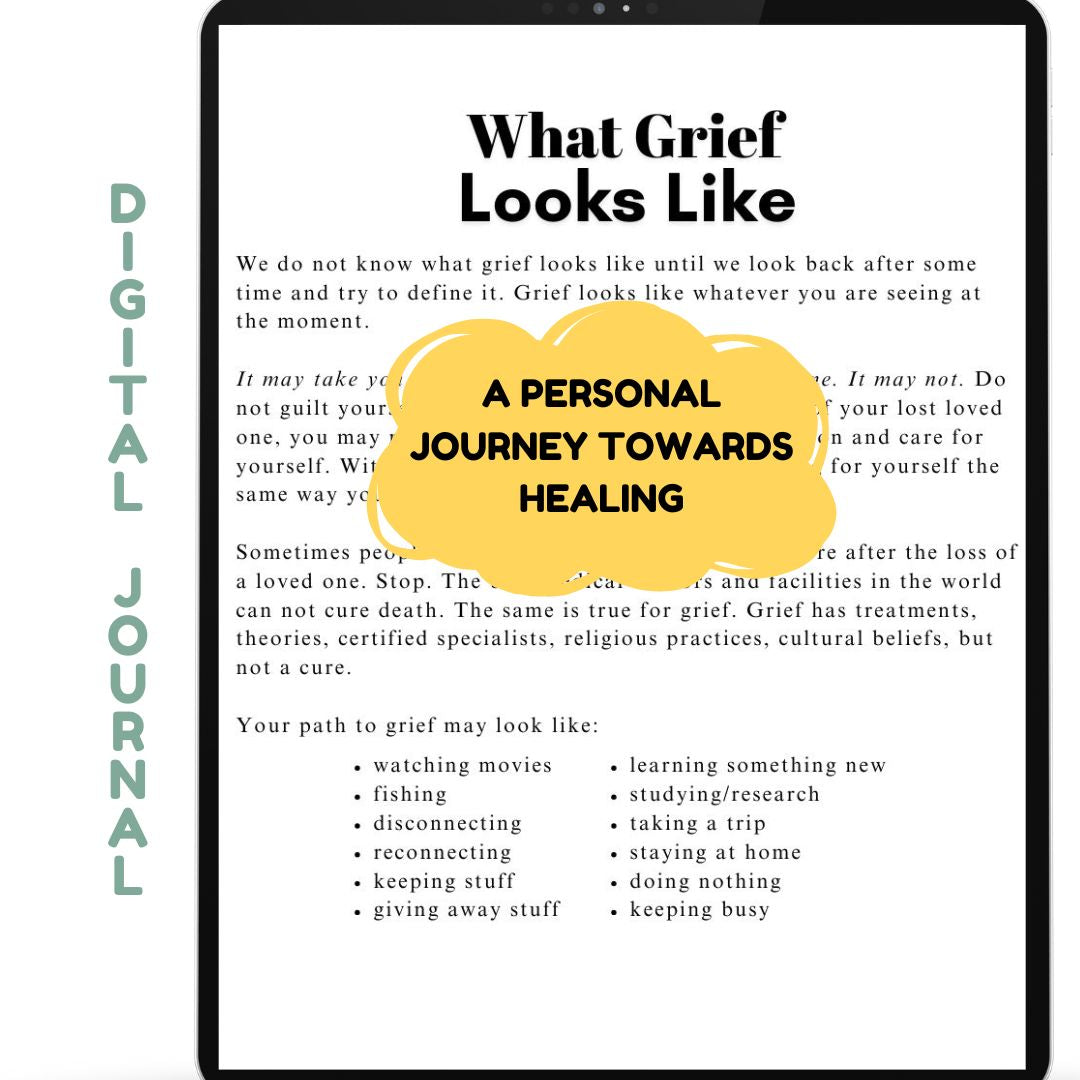 Grief & Loss Digital Journal, A Path To Peace