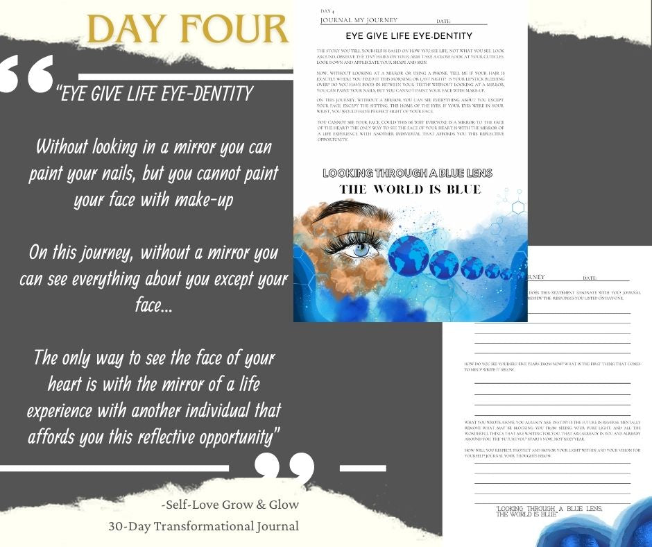 Self-Love Grow & Glow 30-Day Transformational Journal