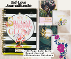 Self-Love Journal & Rhinestone Notebook Bundle