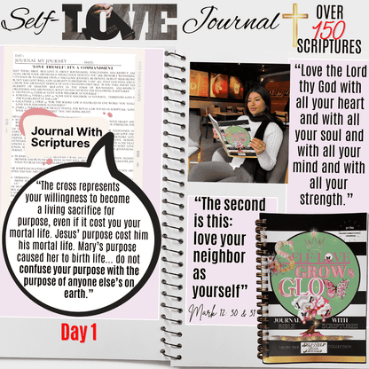 3 For $30 Self-Love Scripture Journal Bundle with Planner & Notebook