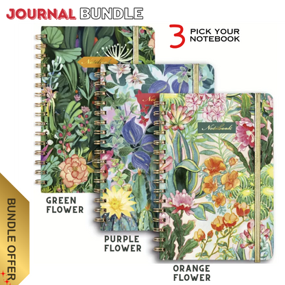 3 For $30 Self-Love Scripture Journal Bundle with Planner & Notebook
